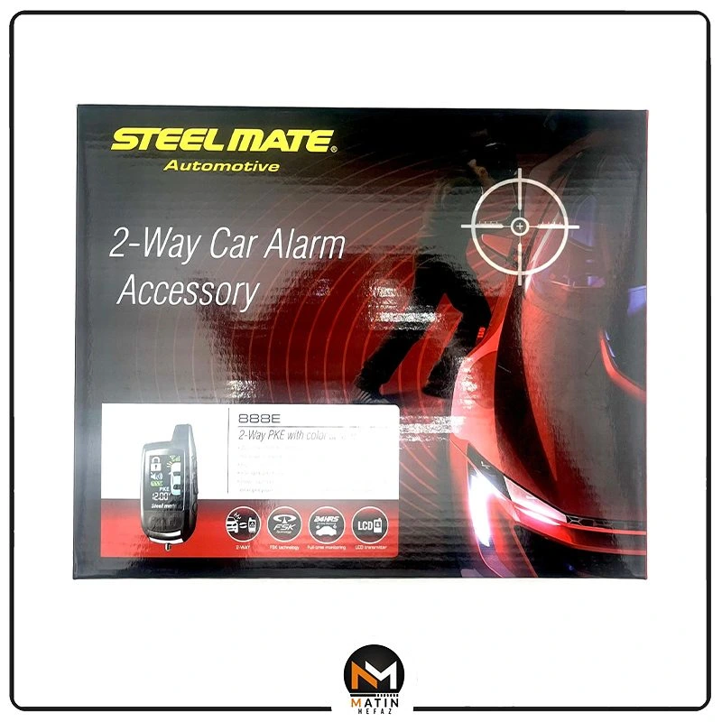 دزدگیر خودرو استیل میت redbat 888e